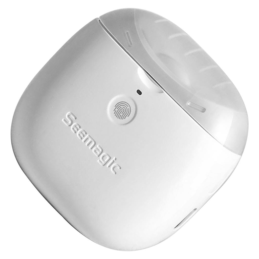 Electric Nail Clippers Automatic Fingernail Trimmer with Light Fingernail Cutter and File 2In1