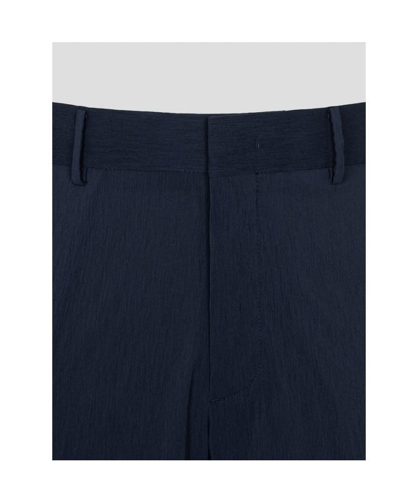 GLXY (GALAXY LIFESTYLE) Glxy [Galaxy Lifestyle][Sammu Clothing] Lightweight Crease Slacks Navy
