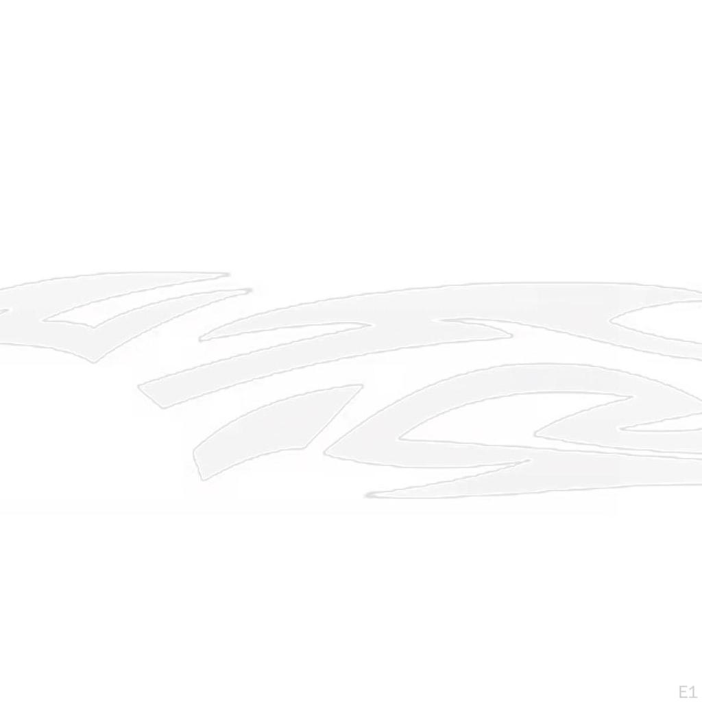 2 Pieces Car Stickers Decals Hood Stylish Accessories Easy to Install Decor for