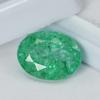 Natural Green Emerald Loose Gemstone 9.65 ct Oval Cut for Jewelry Making and Gem Collections