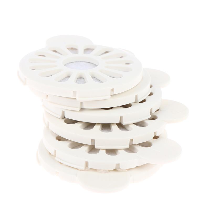 6Pcs Snails Bubble Automatic Cat Water Bowl Fountain Bowl Filter For Pets