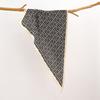 Retro Cotton and Linen Feel Triangular Silk Scarf Women's Four-season Versatile Neck Protection Scarf Headscarf Commuting Accessories Scarf