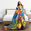 Super Zings Printed Blanket For Men Women Super Soft Cozy Funny Superzings Throw Blanket for Living Room 50x60 Inches Multi-size