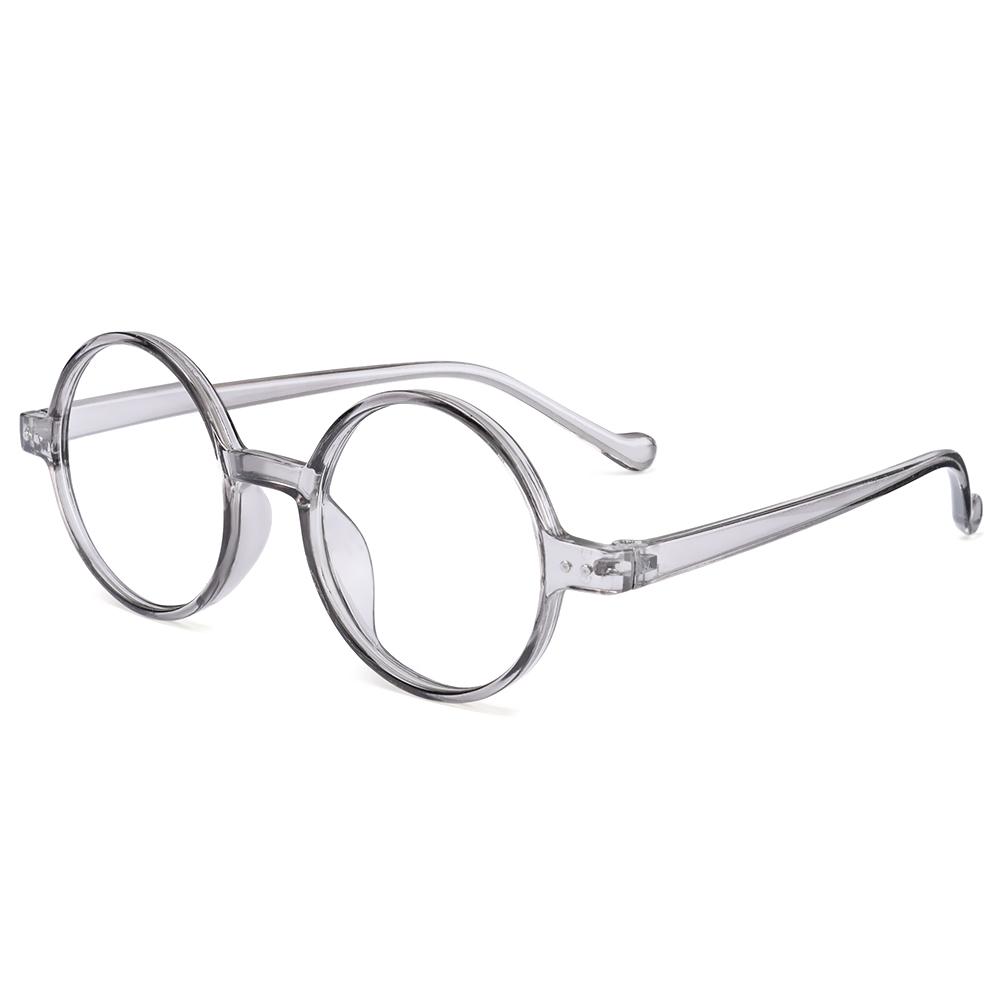1Pc Portable Round Frame Anti-UV Blue Rays Reading Glasses Women Men Presbyopia Eyeglasses Eyeglasses Vision Care +1.0~+4.0