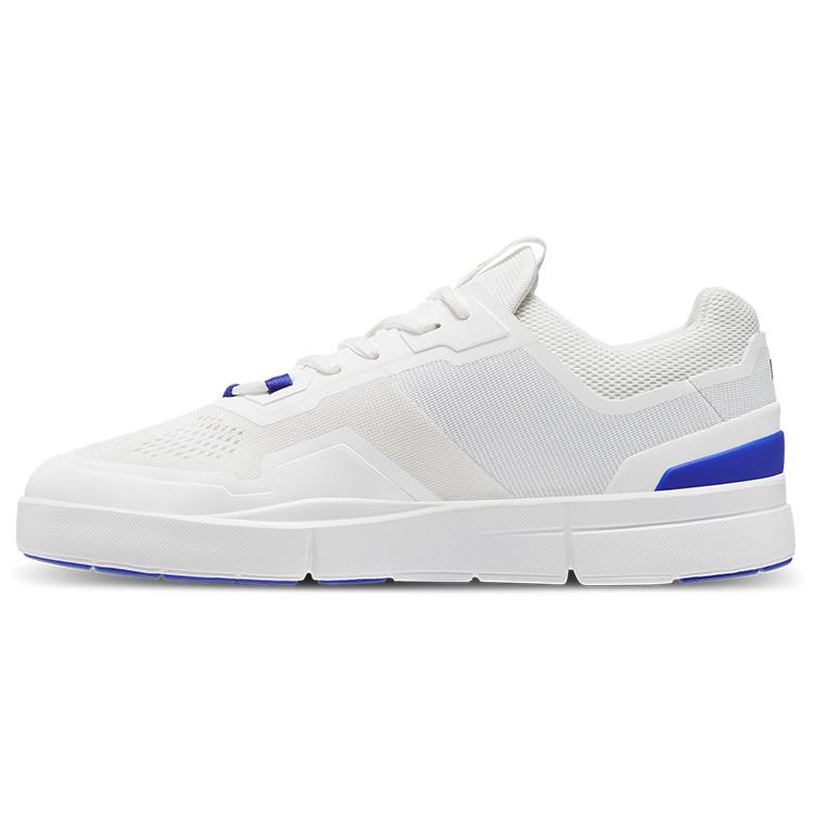 

FEIDELEI x On The Roger Spin Mesh Slip Resistant Abrasion Resistant Low top Casual Shoes Women s White Blue 3WD11481089 36