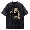 Anime Jujutsu Kaisen Choso Print T-Shirt Herren Damen Y2k T-Shirts Vintage Gewaschene Baumwolle T-Shirt Harajuku Männliches Kurzarm-T-Shirt