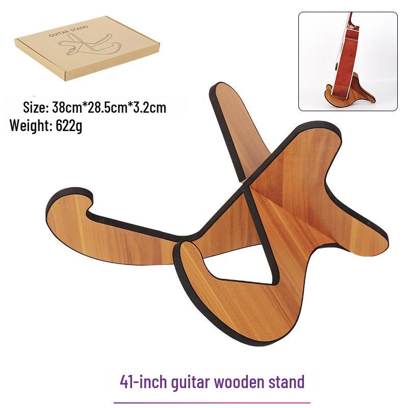 

Портативная складная деревянная подставка для народных и классических гитар