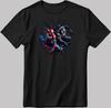 Venom Spiderman Marvel Avengers Short Sleeve White-Black Men's / Women's N519