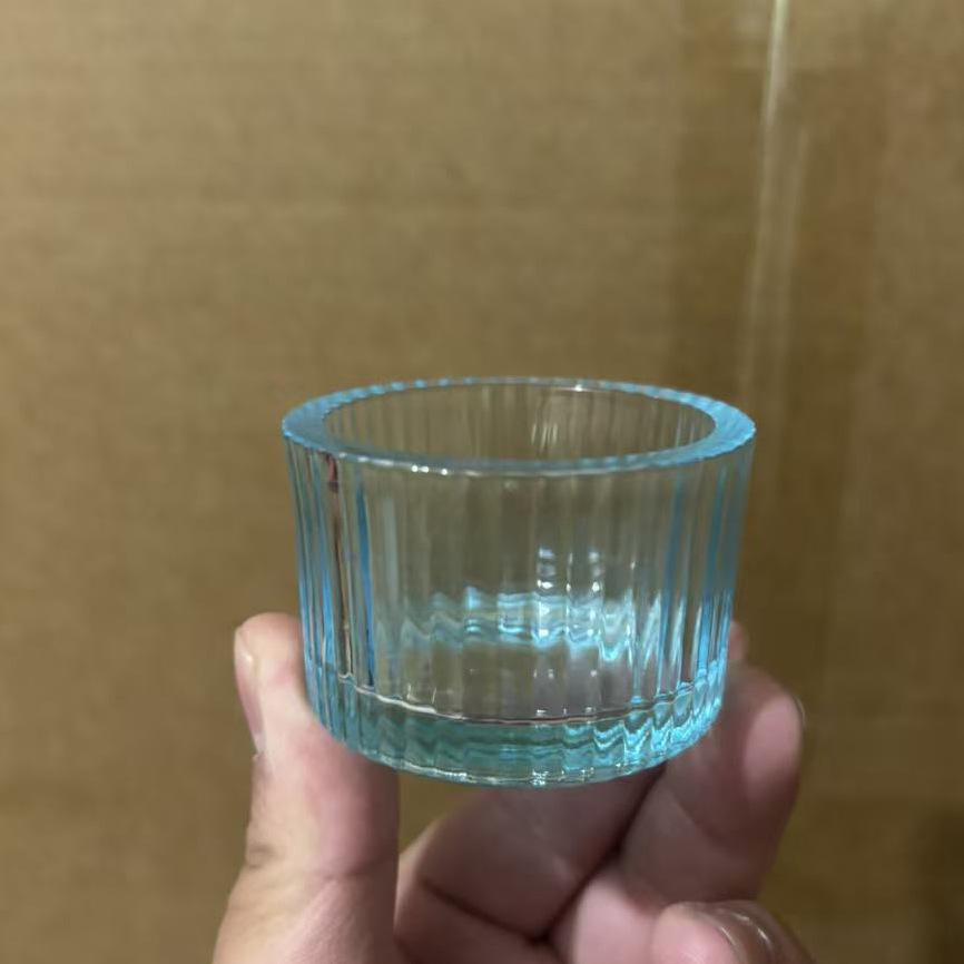 Fine Pattern Glass Aromatherapy Tea Candle Holder - In Stock