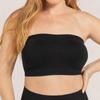 European and American large-size bra anti-skid design, silicone anti-skid strip, removable shoulder strap tube top without steel ring