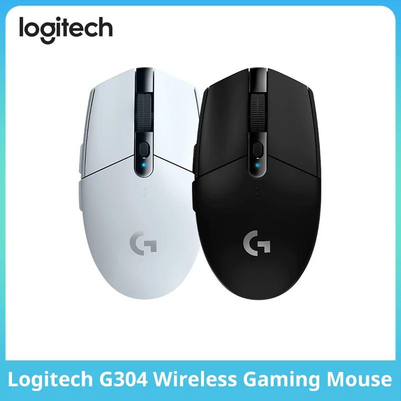 Logitech G304 Wireless Mouse Ligthspeed Gaming Mouse HERO Sensor Long Battery 6 Programmable Buttons Life Perfect for Office Work & Gaming Sessions