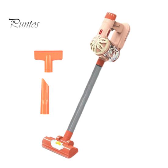 

Детский игрушечный пылесос, реалистичный беспроводной пылесос для малышей с всасыванием, детский игровой набор для уборки 3 в 1, ролевые игры, игрушка для мальчиков и девочек оранжевый