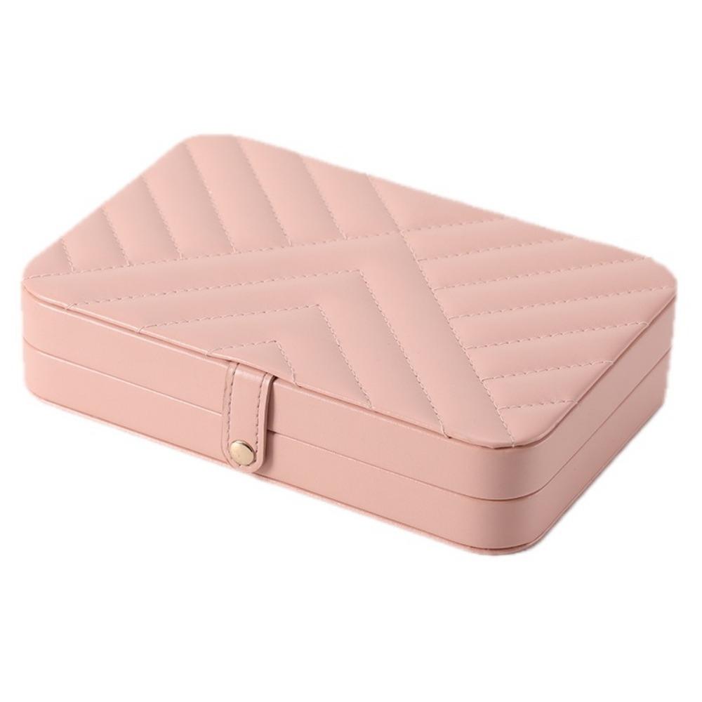 Large Capacity Jewelry Storage Box Dust-proof Necklace Storage Case  Rings Storage