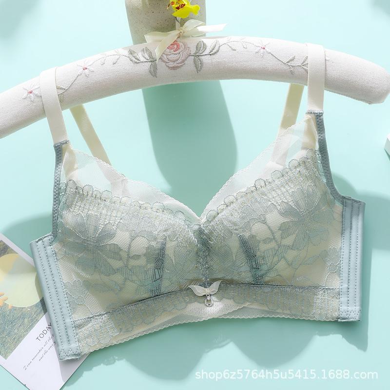 Summer Thin Women's Non-steel Ring Bra