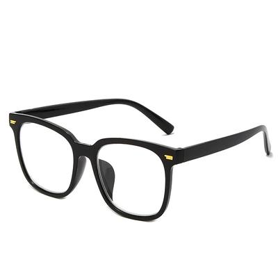 Yüksek kaliteli Unisex kare Düz gözlük Optik Gözlük Anti mavi ışık Bilgisayar gözlükleri Miyopi Gözlük Miyop Gözlük