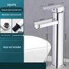 Abdo Square Brass Bathroom Basin Faucet