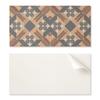 Ready-to-install Vinyl Panel with Decorative Print 100x50 Cm Floral Pattern