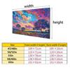 1pc TV Hood Dust-Proof Cover Household 32/43/50/55/65inch Hanging LCD TV Cover Home Universal Television Decorative Cover
