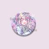 Pop Game Needy Streamer Overload Button Pins Cartoon KAngel Cosplay Badge Ame-chan Round Brooch Bag Hat Decor Jewelry Toys Gifts