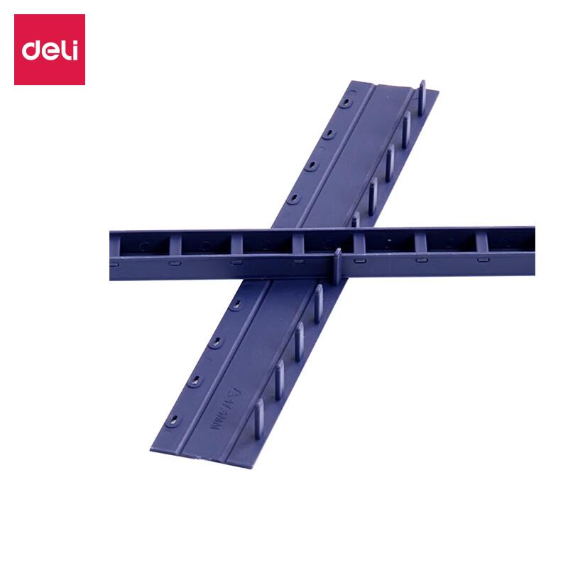 Deli 3830 10-Hole Plastic Binding Strips