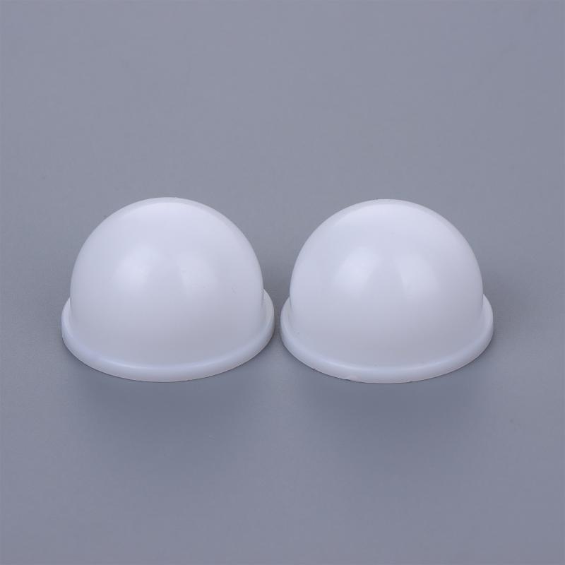 Light Sensor Ball, White Spherical Light Guide, Light Meter Housing, Dome Cover Plastic Light Sensor Housing