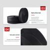 Self-Adhesive Black Nylon Hook and Loop Tape