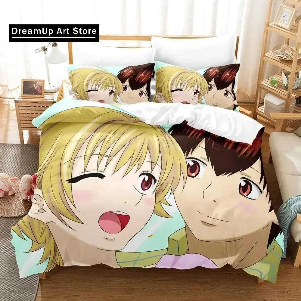 3D Print Anime Baby Steps Bedding Set Boys Girls Single Twin Queen Full Size Duvet Cover Pillowcase Bed Adult Bedroom