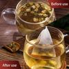 100Pcs Disposable Tea Bag Pouch Empty Non-Woven Fabric Drawstring Bag For Tea Infuser Spice Loose Coffee Seal Filter Mesh Bag