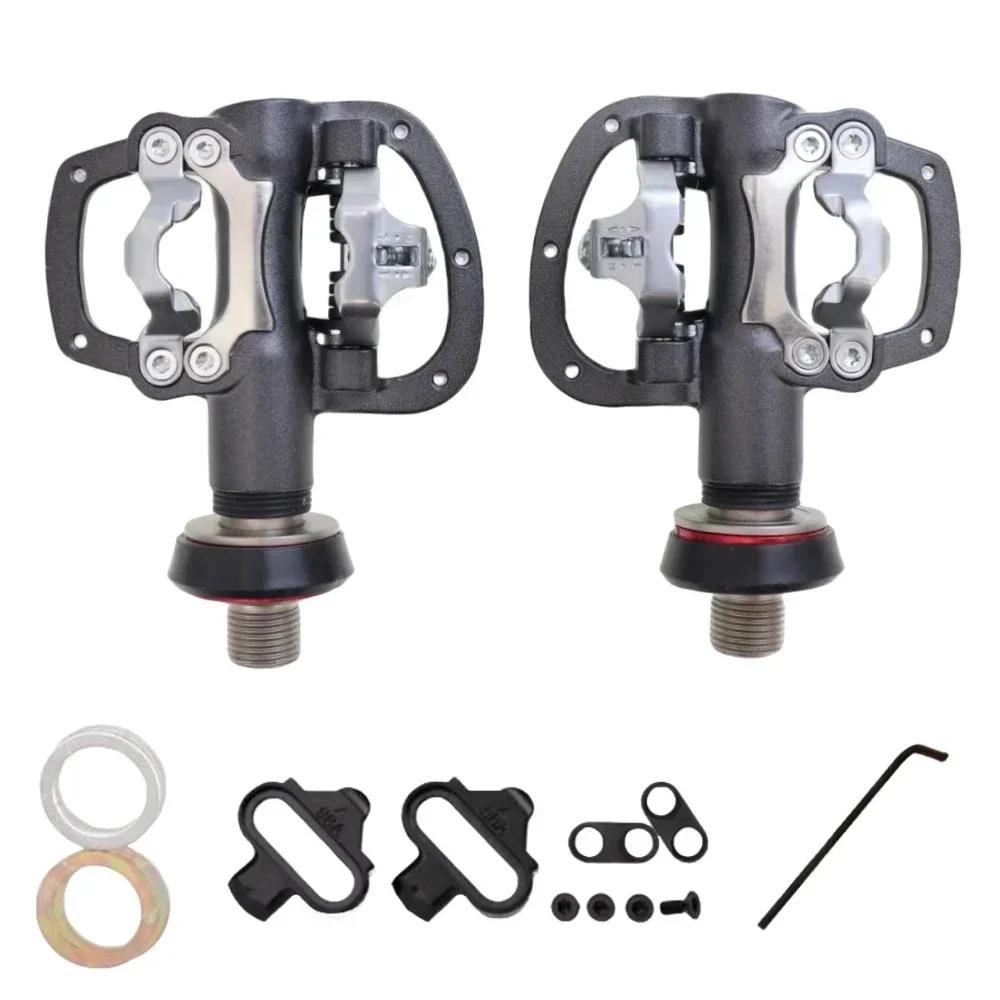 Wellgo Pedal Quick Release Device R120B QRD QRD3 Mountain Bike Road Pedal MTB Bearing Cleats Self-locking Ultralight Pedals