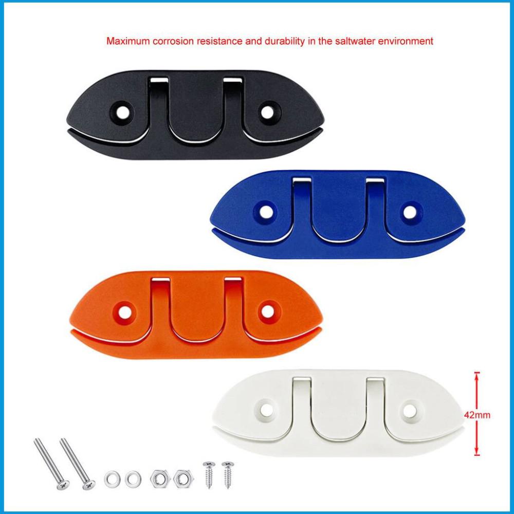 120mm Nylon Boat Flip Up Folding Pull Up Cleat Dock Deck Marine Hardware Line Rope Mooring Cleat Accessorie