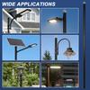 10Ft Tall 3-Meter Straight Road Pole with Rebar Cage Base Heavy-Duty Street Light Poles for Landscape & Pathway Outdoor Lighting