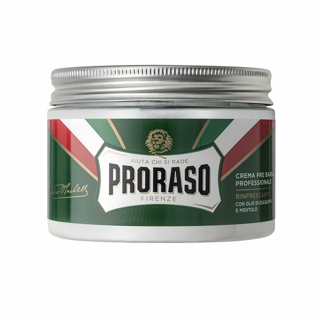 Proraso Refreshing Professional Pre-Shave Cream with Eucalyptus Oil and Menthol 300 Ml