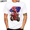 Jack Miller 43 Gp Racing Koszulka Nowa Unisex Krótki Rękaw Chłopiec Przygoda Sport Codzienny Białe Góry Koszulki Motocyklisty