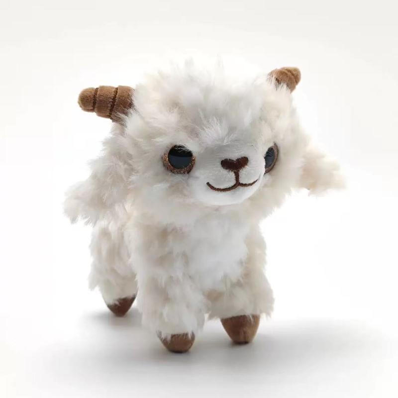 Ciondolo Pecora Peluche Morbida Carina Tocco Morbido Perfetto Per Decorazione Borsa Regali di Compleanno per Bambini