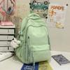 Schoolbag schoolbag for girls junior high school students 1011 new large-capacity backpack for high school students and college students to reduce the