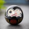 Regali Bambola Daruma in Ceramica Gatto Portafortuna Miniatura Daruma Artigianato Cartone Animato Ornamento Gatto Portafortuna Ristorante