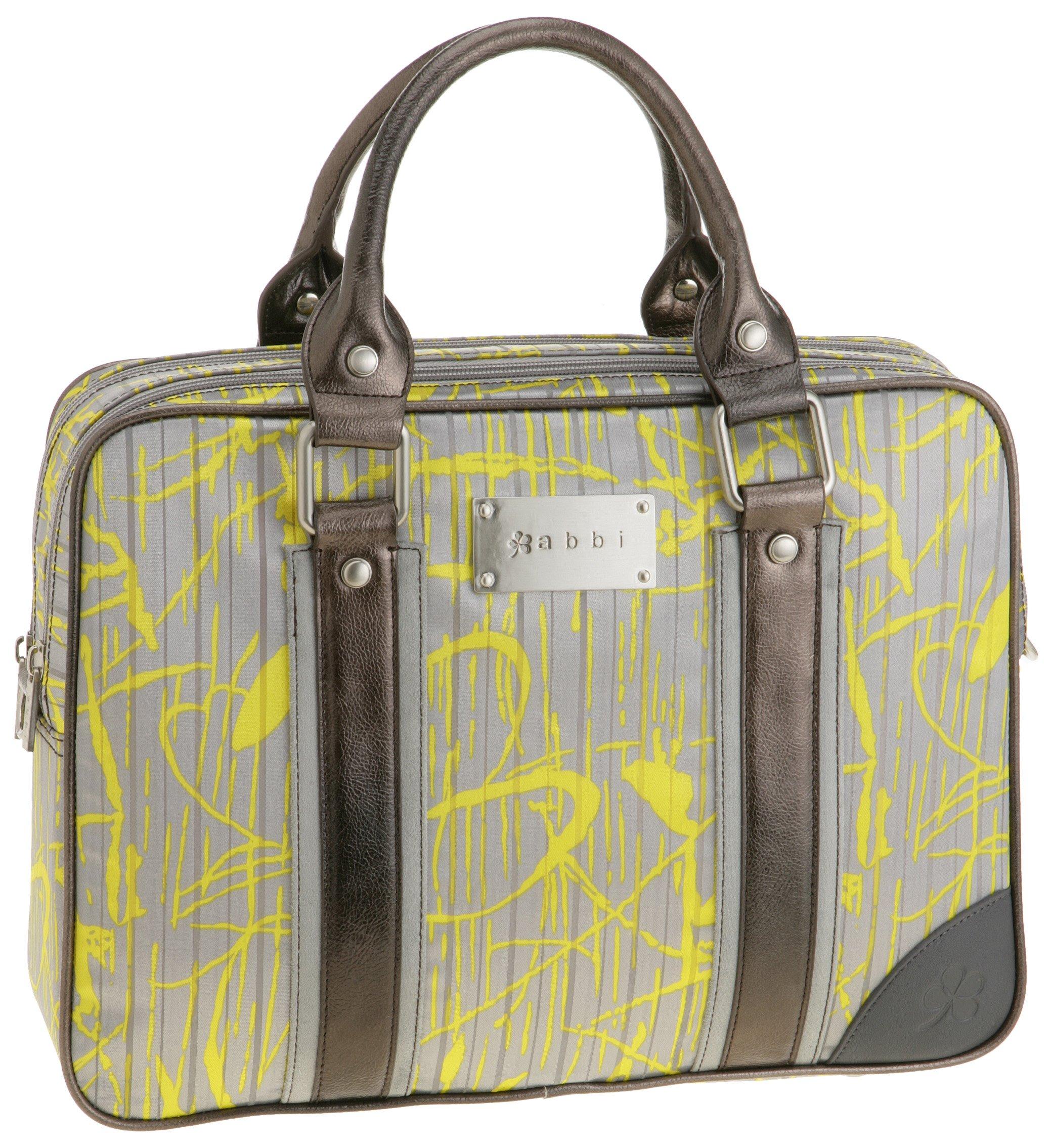 

Новая сумка-тоут Carry Print B3501 желто-серая [Abby York] &