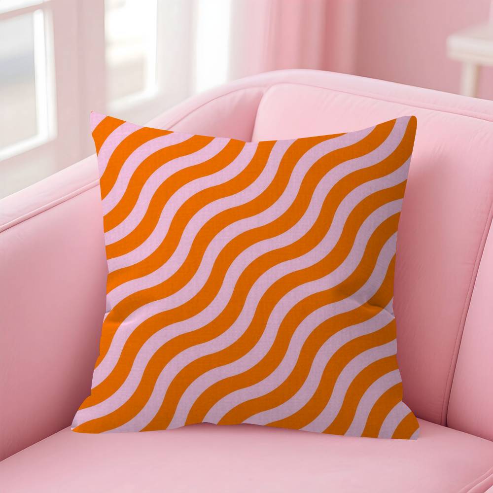 Art Abstract geometric  Pillow Cushion Cover Pillowcase Living Room Sofa Home Decor Customized