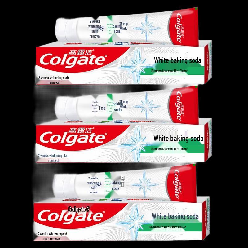 Colgate Strong White Bamboo Charcoal Peppermint Toothpaste