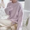 Korean Gentle Wind Soft Waxy Twist Sweater Women's Pullover Loose Lazy Wind Sweet Knitted Autumn and Winter Top Women's Tide
