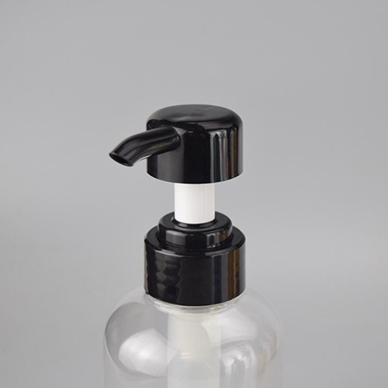 In Stock: 500ml Transparent PET Plastic Lotion & Shampoo Bottle, Travel Size, Empty Packaging