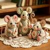 Patchwork DIY Sewing Kit Set of 3 Fabric Animal Kit for Home Decoration and Creative Projects