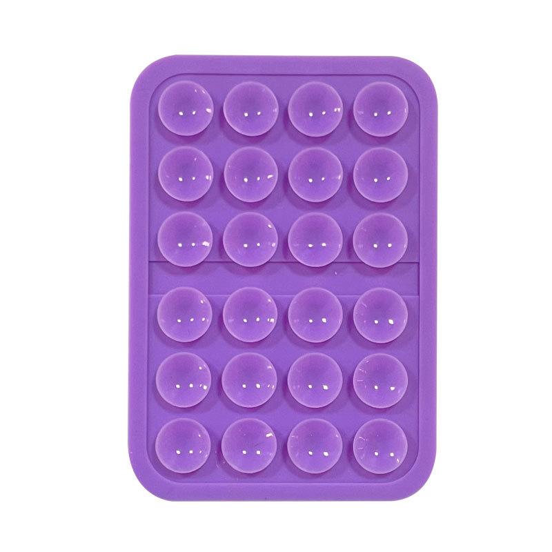 Strong Grip Phone Holder Adhesive Silicone Suction Phone Case Mount Anti-Slip Hands-Free Sticky Cell Phone Grip Stands