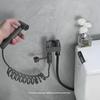 Handheld Shower Head Holder 360 Degrees Rotatable Spray Bracket Toilet Sprayer Base Support Bathroom Accessories