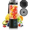 Portable Blender for Making Smoothies, 24 Oz Cordless Personal Juicer/protein Shaker Cup, BPA-free, Leak-proof Lid, Rechargeable.
