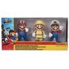 Pack De 3 Figurines - JAKKS PACIFIC - Super Mario Bros : Mario - 10 Cm