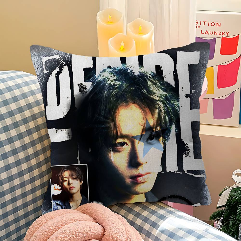 Korean P-PARK JI HOON Cushion Cover Pillowcase Upholstery Sofa Throw Pillow Home Decor Pillowcas