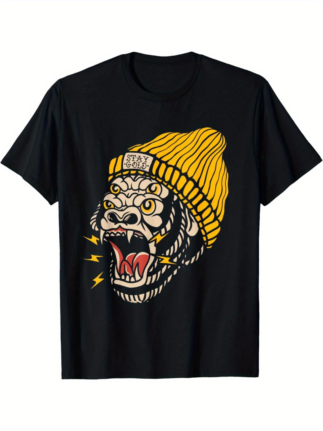 Gorilla Ink Flash Vintage Style Ink Tattoo T-Shirt XXXXL