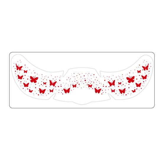Temporary Tattoo Sticker, Red Freckles Face Tattoo, Waterproof Temporary Freckles Tattoo for Adults Festive Party Makeup
