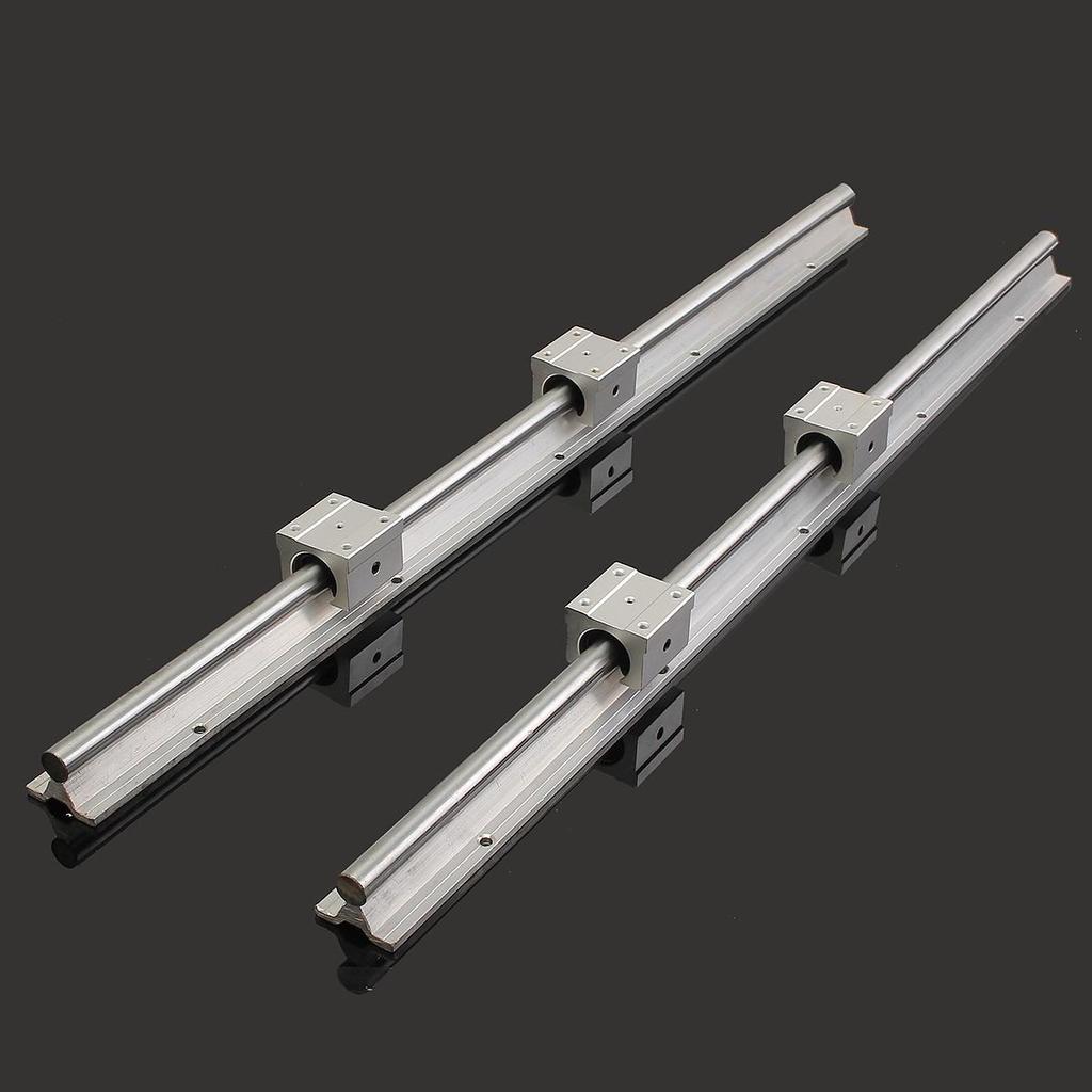 2 x 12mm Linear Rail Shaft Support CNC Router Mill Lathe DIY Parts